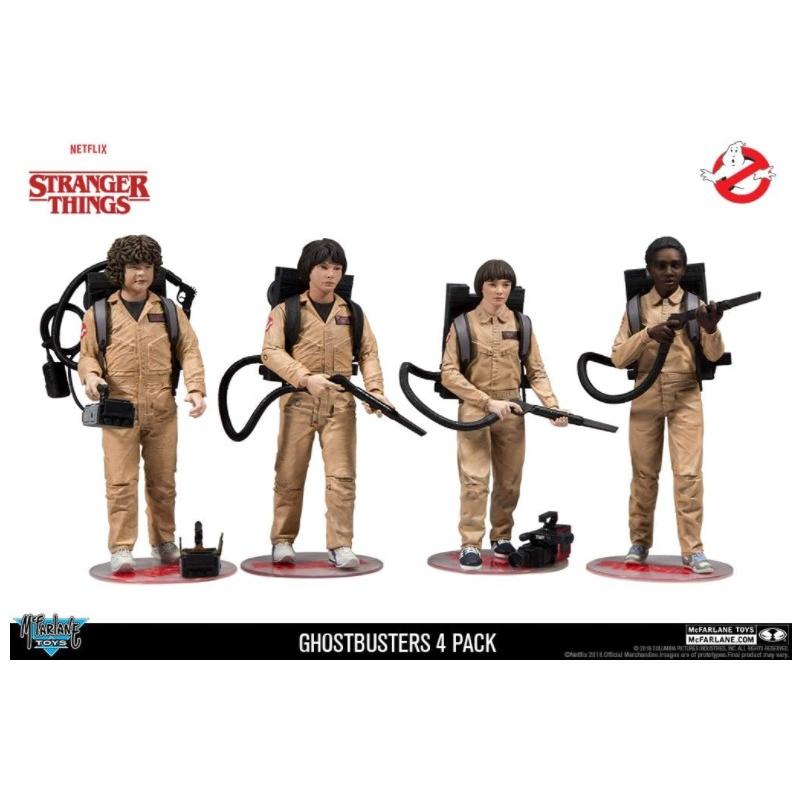 人気no 1 本体 マクファーレントイズ ゴーストバスターズ Dustin Mike Will Lucas 4パック 限定セット Mcfarlane Netflix Stranger Things 輸入品 新品 全国宅配無料 Studiostodulky Cz
