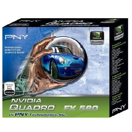 NVIDIA Quadro FX 580 by PNY 512 MB gddr3 PCI Express Gen 2 x16 DVI - I DL、デュアルDisplayPort OpenGL、DirectX、CUDA and OpenCL Profesionalグラフィッ｜importselection｜04