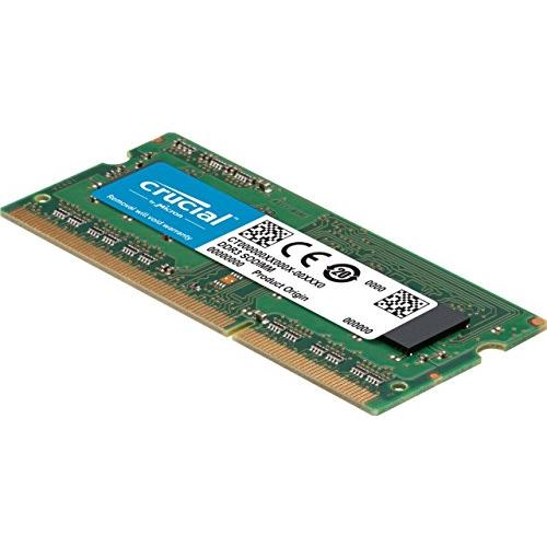 Crucial [Micron製] DDR3L ノートPC用メモリー 4GB x2 ( 1600MT/s