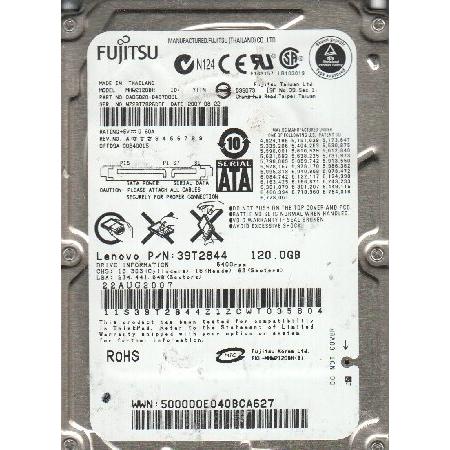 mhw2120bh、PN ca06820-b487000l、Fujitsu 120 GB SATA 2.5ハード