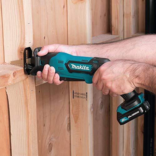 在庫限りセール Makita RJ03R1 12V Max CXT Lithium-Ion Cordless Recipro Saw Kit