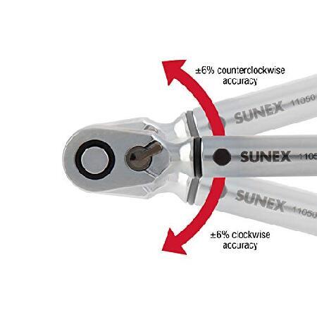 のアイテムを Sunex 11050， 1/4 Drive， 60T Torque Wrench， 10 To 50 in-lb， 60 Tooth Ratcheting Mechanism， Accurate To 3% Clockwise ＆ 6% Counterclockwise， Audible Cl