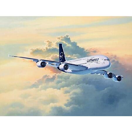 ✨美品✨ ドイツレベル 1/144 エアバスA380-800 ルフトハンザ New Livery プラモデル 03872 【2125098050】(10900円)