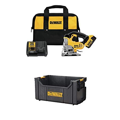 DEWALT DCS331M1 20V Max Lithium Ion Jigsaw Kit with Dewalt DWST08205