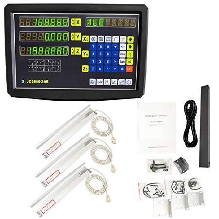 激安オンライン通販 2/3 Axis Digital Readout and TTL Precision Linear Glass Scale DRO Encoder for Milling Lathe. Note:Display＆Scales Sold Separately，Pls Select the Size