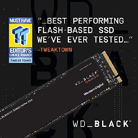 WD_BLACK 500GB SN850 NVMe 内蔵型ゲーミングSSD ソリッドステートドライブ - Gen4 PCIe M.2 2280 3D NAND 最高7,000MB/s - WDS500G1X0E｜importselection｜02