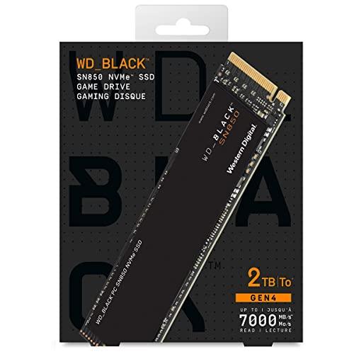 1位受賞 SALE実施中 Western Digital WD 2TB WD_Black SN850 NVMe PCIe 4.0 M.2 内蔵ゲームSSD ヒートシンクなし