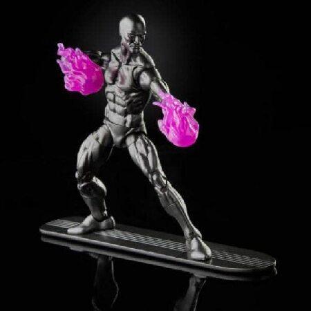 Marvel Hasbro Legends Series Avengers 15-cm Collectible Action Figure Toy Silver Surfer with 6 Accessories｜importselection｜04