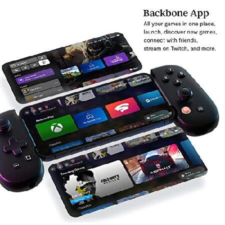 大阪超高品質 iPhone用Backbone One モバイル ゲーミング コントローラー - iPhoneをハンドヘルド ゲーミング コンソールに変える - Xbox、PC、Fortnite、Apex、Diablo Immort