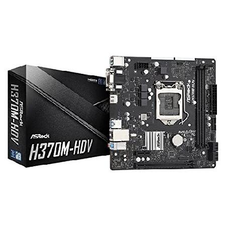 ASRock H370M-HDV LGA1151/ Intel H370/ DDR4/ SATA3＆USB3.2/ Micro