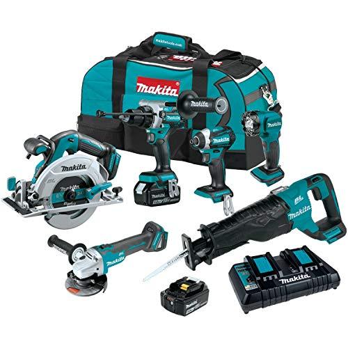 Makita XT616PT 18V LXT® Lithium-Ion Brushless Cordless 6-Pc