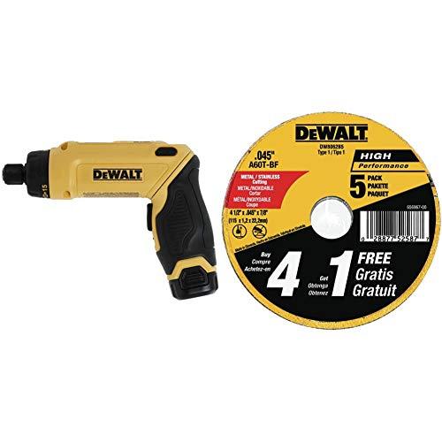 DEWALT 8V MAX* Cordless Screwdriver Kit, Gyroscopic, 2 Batteries