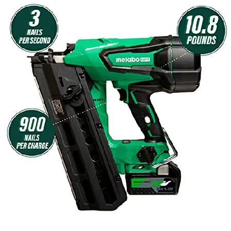 Metabo HPT 36V MultiVolt Cordless Framing Nailer | Uses 21 Degree