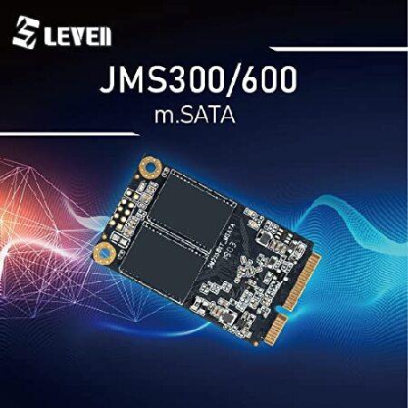 LEVEN JMS600 mSATA SSD 2TB 3D NAND SATA III 6Gb/s mSATA (30x50.9mm)  内蔵ソリッドステートドライブ