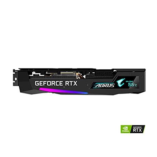 GIGABYTE (ギガバイト) AORUS GeForce RTX 3070 Master 8G (REV2.0) グラフィックカード 3倍速ウインドフォースファン 8GB 256ビット GDDR6 GV-N3070AORUS M-8GD｜importselection｜08