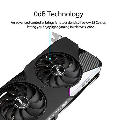 ASUS デュアルNVIDIA GeForce RTX 3070 V2 OCエディション ゲーミンググラフィックスカード (PCIe 4.0 8GB GDDR6メモリ、LHR、HDMI 2.1 DisplayPort 1.4a Axial-｜importselection｜04