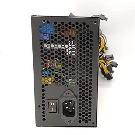 ★新春福袋2022★ SUTK 1600w Power Supply for 6 GPU Ethereum Miner Power Supply for Bitcoin Miners Support 6 Graphics Card RX470 RX480 RX570 RX580 PC