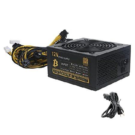 yunestry 1800W 2000W 2200W Power Supply for 8 Cards ATX PSU Bitcoin Mining Machine PSU 95% Efficiency Mining Power 180-260V Mining Power Supply 2200w 人気・おすすめ｜使いやすい・旅行におすすめ セール中 全国発送 即出荷モデル