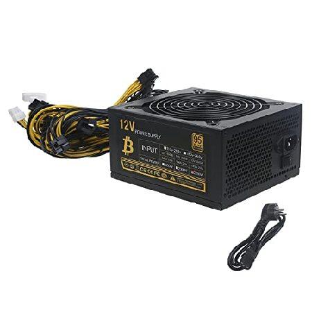 yunestry 1800W 2000W 2200W Power Supply for 8 Cards ATX PSU Bitcoin Mining Machine PSU 95% Efficiency Mining Power 180-260V Mining Power Supply 2200w 人気・おすすめ｜使いやすい・旅行におすすめ セール中 全国発送 即出荷モデル