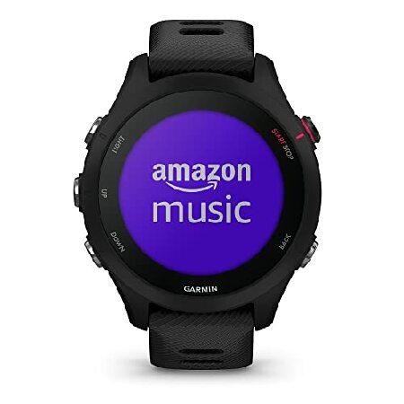 Garmin Forerunner〓 255S Music, Smaller GPS Running Smartwatch with Music, Advanced Insights, Long-Lasting Battery, Black｜importselection｜02