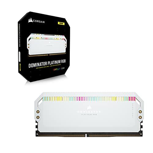 新年特販 CORSAIR iCUE DDR5-5200MHz デスクトップPC用 メモリ DOMINATOR PLATINUM RGB シリーズ ホワイト (P