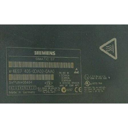 買い人気商品 6ES7 405-0DA02-0AA0 SIMATIC S7-400 Powersupply Module 6ES7405-0DA02-0AA0 Sealed in Box 1 Year