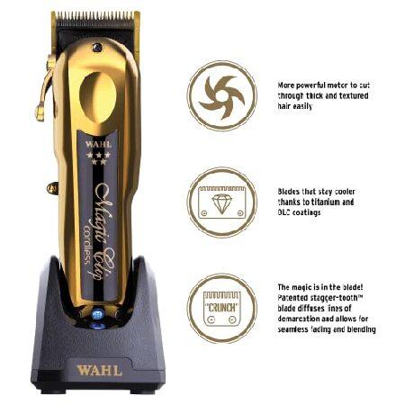 Wahl Professional 5 Star Gold Cordless Magic Clip Hair Clipper