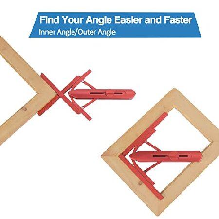 通販・正規取扱店 Angle Duplicator Angle Finder Protractor Aluminium Alloy Miter Saw Protractor High Accuracy Collapsible Design Easy Operation Angle Measuring Tool for