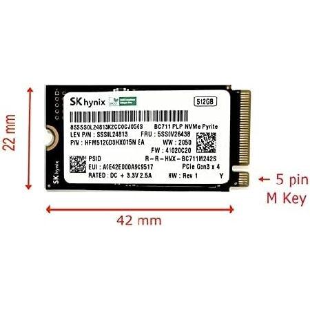 ③-L45-SKhynix NVMe 512GB SSD 4点 内蔵型SSD