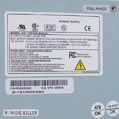 【正規品】 PSU for FSP MICROATX MATX SFX 300W Switching Power Supply FSP300-60GLS HK300-41GP 【HOV9817372129】(34750円)