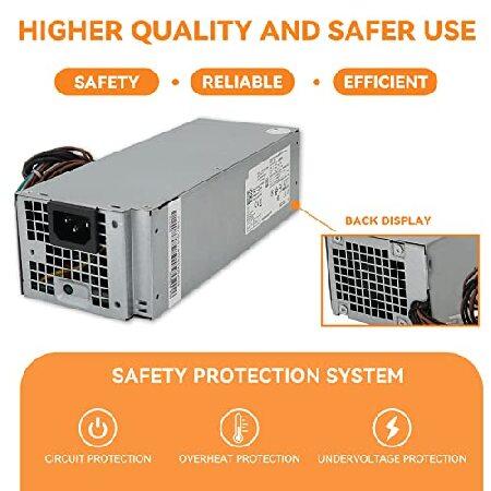 500W D500EPM-00 Power Supply Replacement For DELL Optiplex 3050MT, 7060MT, 7070MT, 7080MT, XPS 8940 & More