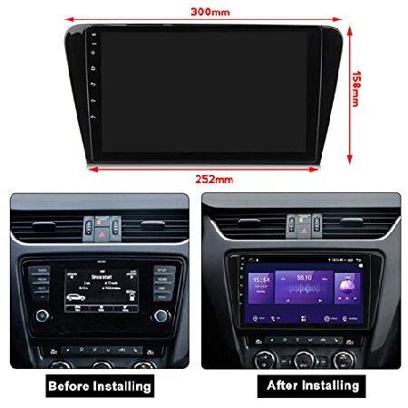 Android 12 Car Stereo Radio for Skoda Octavia 2013-2018 9in Hd Touch Screen Bluetooth 5.0, with USB/Sd A/Fm Audio Receiver, Subwoofer, Apple Carplay｜importselection｜04