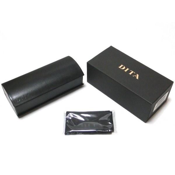 DITA ブラックフレーム サングラス Dita DITA ディータ Carbine アビエーター サングラス マット ブラック