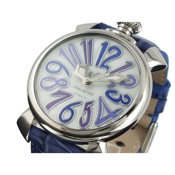 ガガミラノ GAGA MILANO MANUALE 腕時計 5020.3 ホワイト x ブルー :244524:インポートシッパーズ - 通販