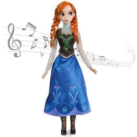 Disney USディズニー公式アナと雪の女王 frozen フローズンシンギングドール 歌う人形 グッズ