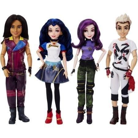 ディズニー Disney Descendants Villains Meet Mal, Evie, Jay, And Carlos Of The Isle Of The Lost, 4-P