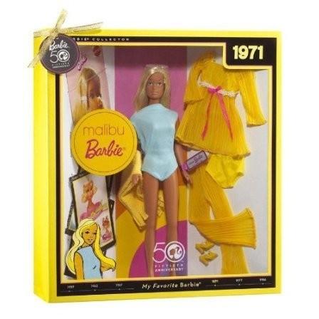Barbie My Favorite Time Capsule 1971 Malibu Doll