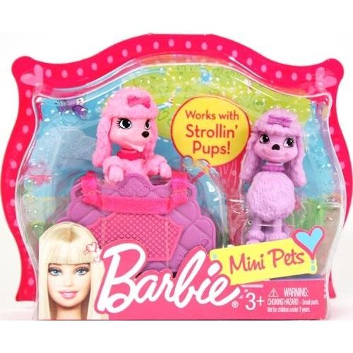 Barbie Mini Pets Pink & Purple Poodles