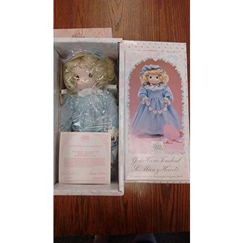 Precious Moments Limited edition Porcelain Bisque Doll Enesco collection "You have touched so many