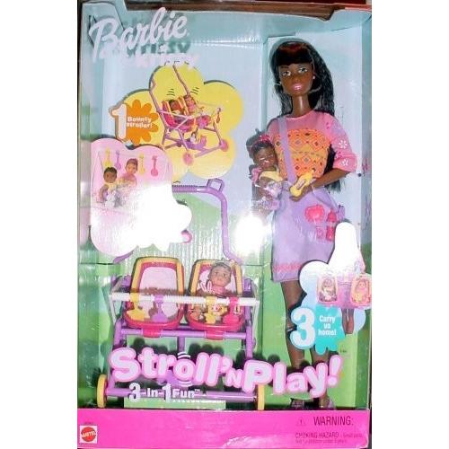 Barbie and Krissy Stroll'n Play