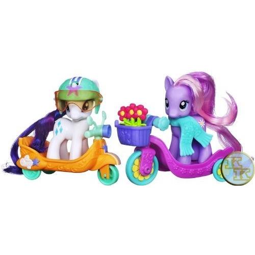 Exclusive My Little Pony Scooter Friends Daisy Dreams  Rarity