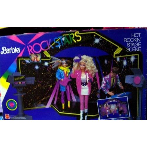 Vintage Barbie and the Rockers Hot Rockin' Stage 1985