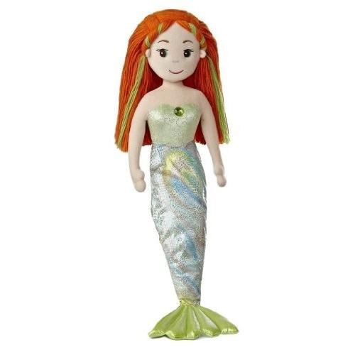 通販はこちら. Meriel ~27 Plush: Sea Sparkles Mermaid Plush Doll Series - Standard Size Delivery Packaging