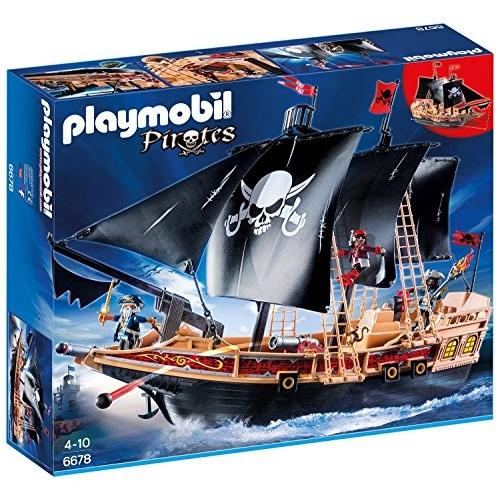 日本全国送料無料 Playmobil プレイモービル 黒い帆の海賊船 6678 最適な材料 Www Ladislexia Net