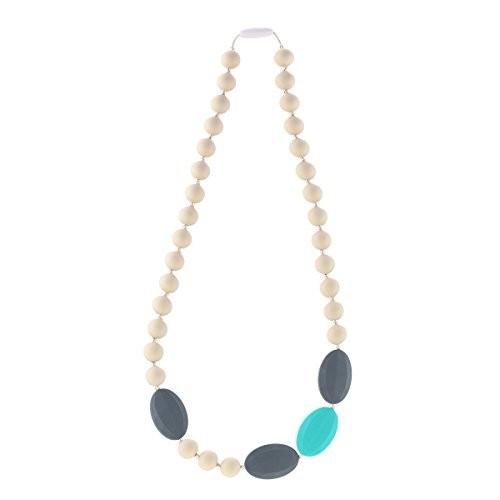 Kitdine Baby Teething Necklace `Scarlett`for Mom and Baby-BPA Free and FDA Approved，Best Teething B