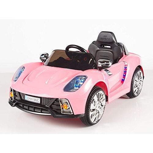 【特別セール品】 Ride 12V On Pink RC Control Remote Power Battery Electric MP3 W/ Kids Car 電子玩具