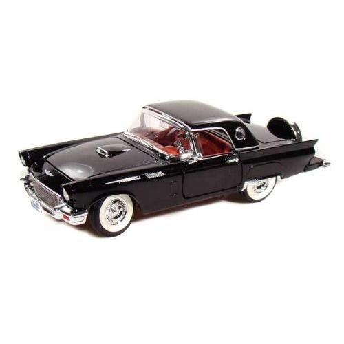 Yat-Ming - (ヤトミン) Road Legends 1957 Ford (フォード) Thunderbird 1/18 Black YM92358-BK ミニカー