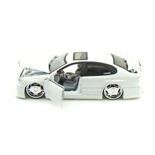 クリアランス卸値 Jada Toys (ジャダトイズ) Lexus (レクサス) GS430 1/24 White JA53759-WH ミニカー ダイキャスト 自動車