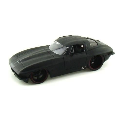 Jada Toys (ジャダトイズ) 1963 Chevy (シボレー) Corvette Sting Ray 1/18 Primer Flat Black JA96470-PB