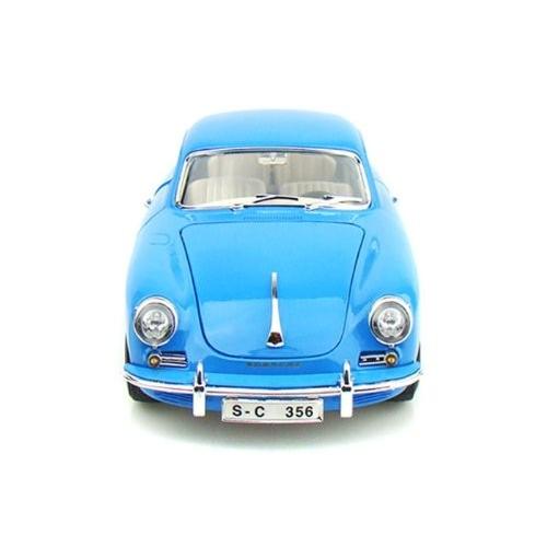 特売新入荷特価 BBurago 1961 Porsche (ポルシェ) 356B クーペ 1/18 Light Blue BB12026-BL ミニカー ダイキャスト 自動車